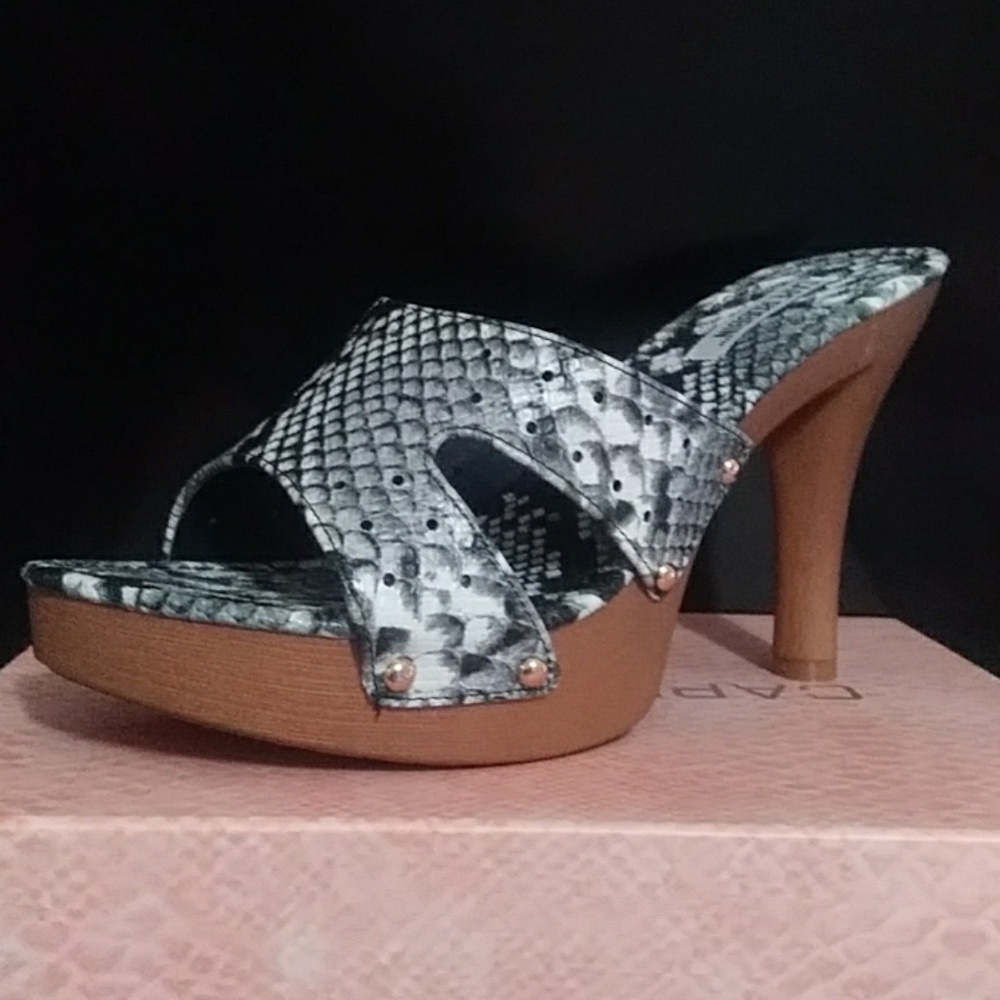 Snakeskin Heels